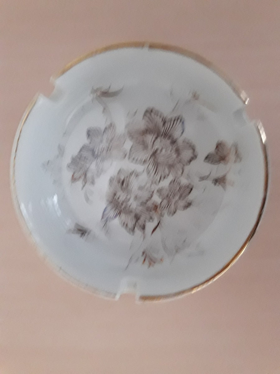 Cinzeiro Schmidt Porcelana Antigo