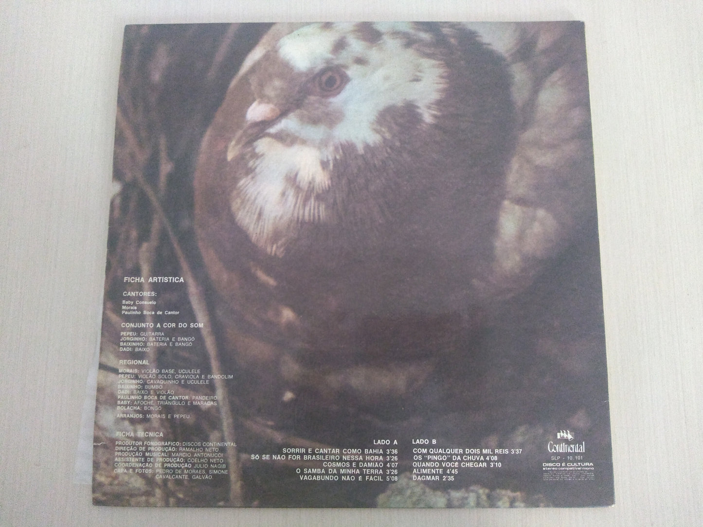 Lp Vinil Novos Baianos FC Capa Dupla Livreto