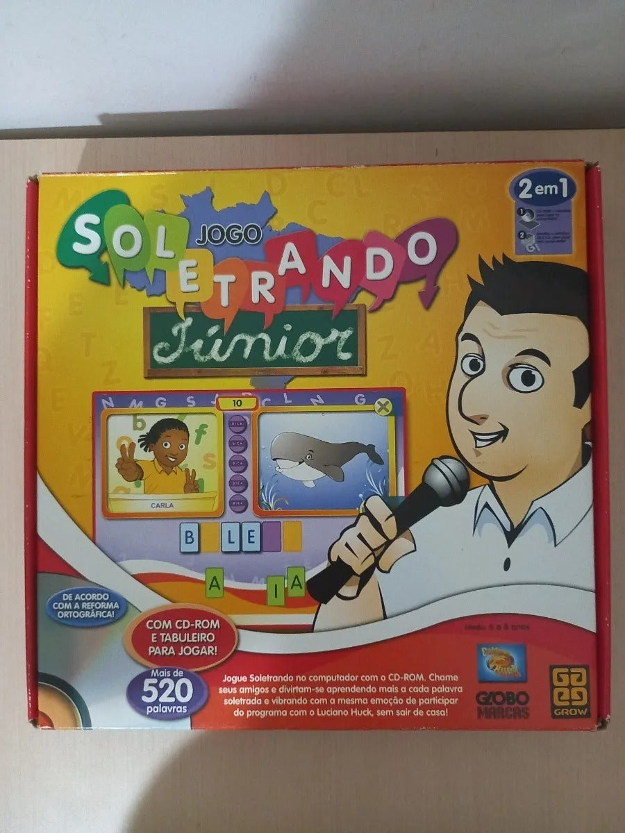 Jogo Soletrando Junior Raro