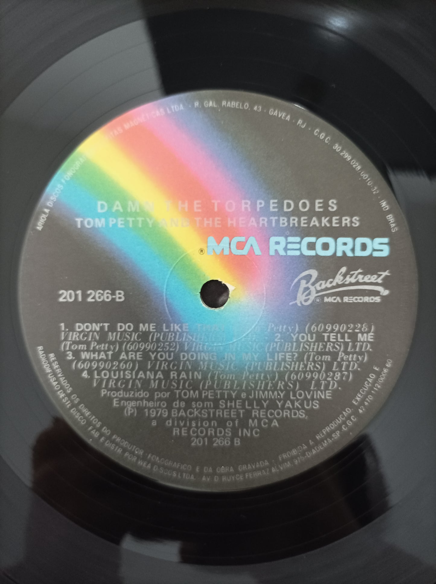 Lp Vinil Tom Petty Damn the Torpedoes Com encarte