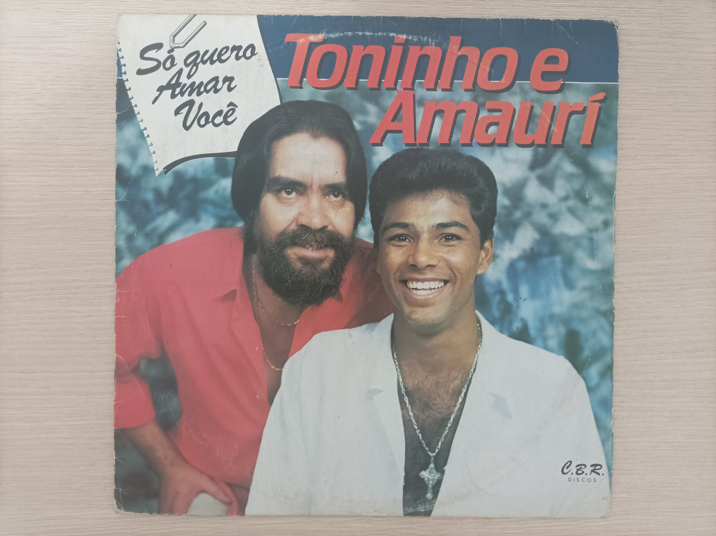 Lp Vinil Toninho e Amaurí Só quero amar você