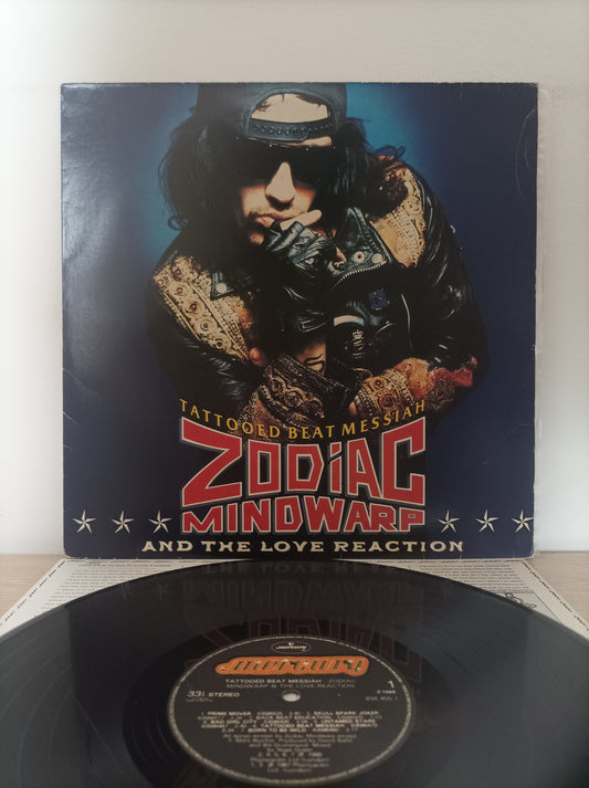 Lp Vinil Zodiac Mindwarp Love Reaction Tattooed Beat Encarte