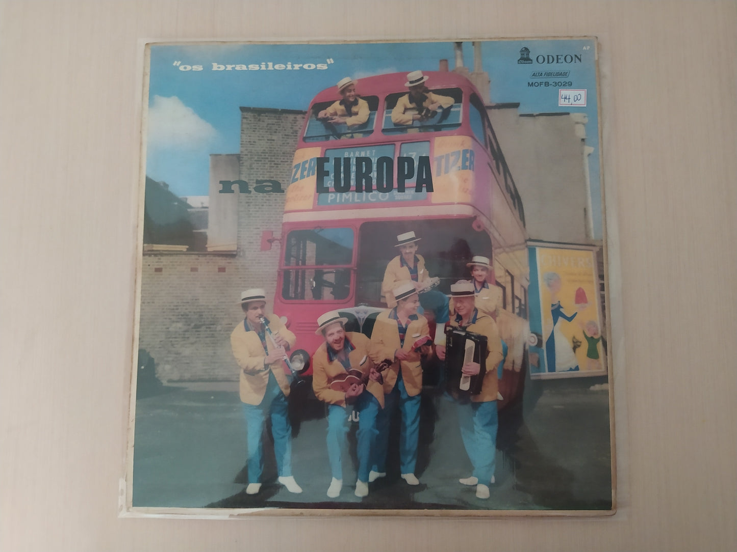 Lp Vinil Os Brasileiros Na Europa