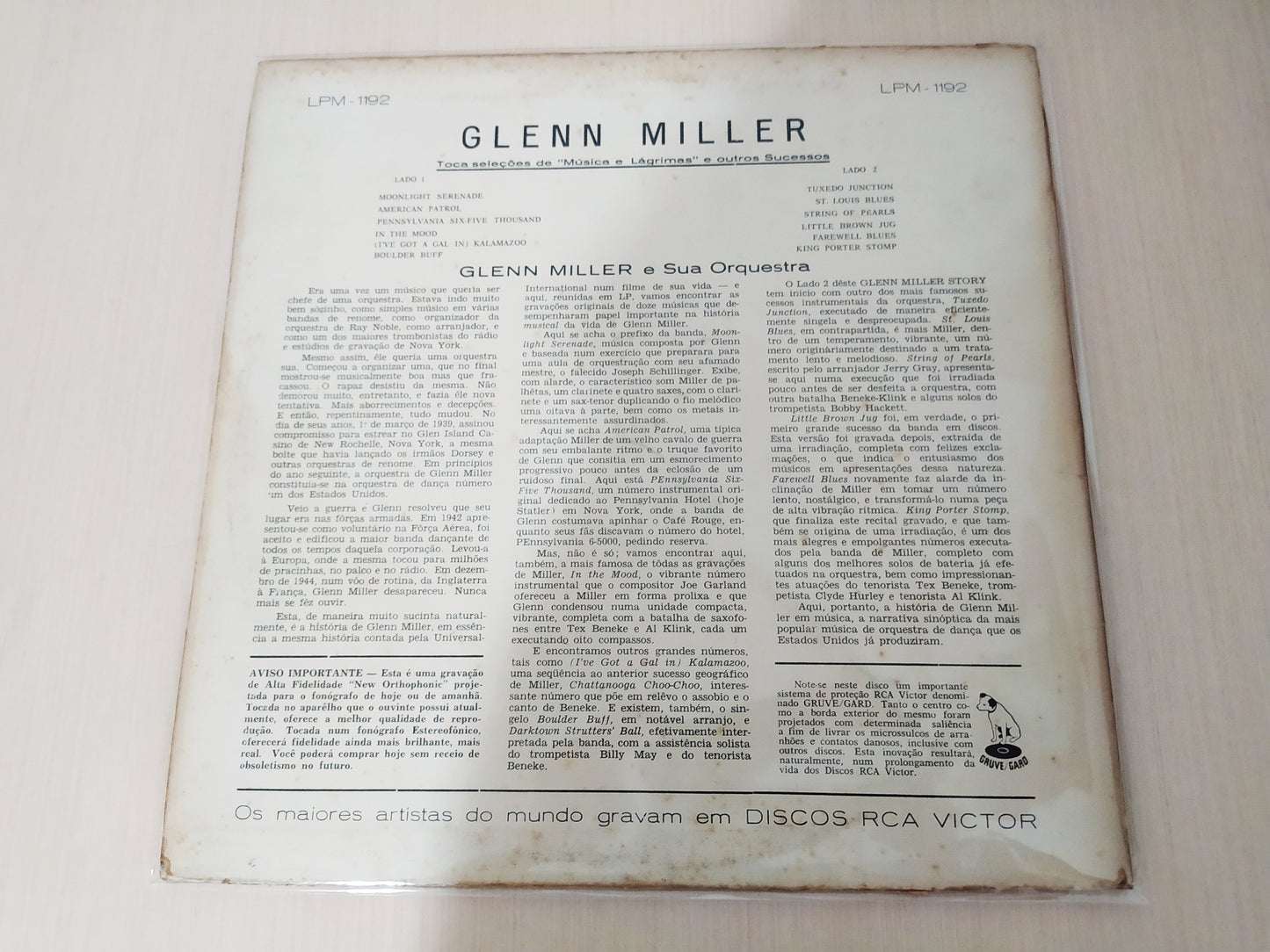 Lp Vinil Glenn Miller Original Recordings