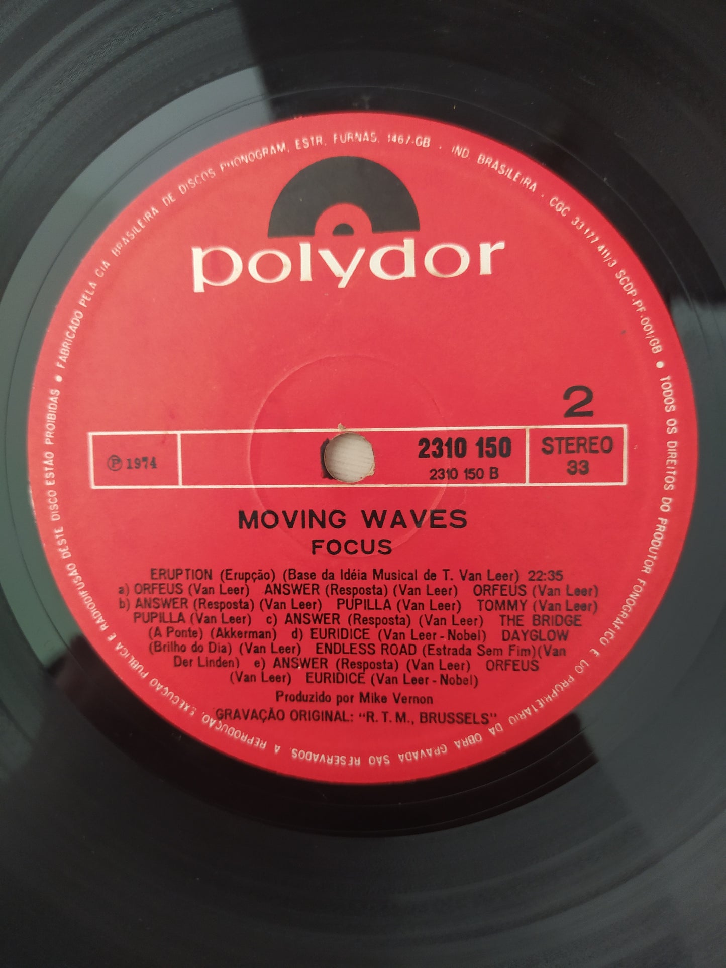 Lp Vinil Focus Moving Waves