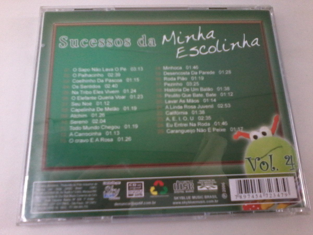 Cd Sucessos Da Minha Escolinha Vol. 2