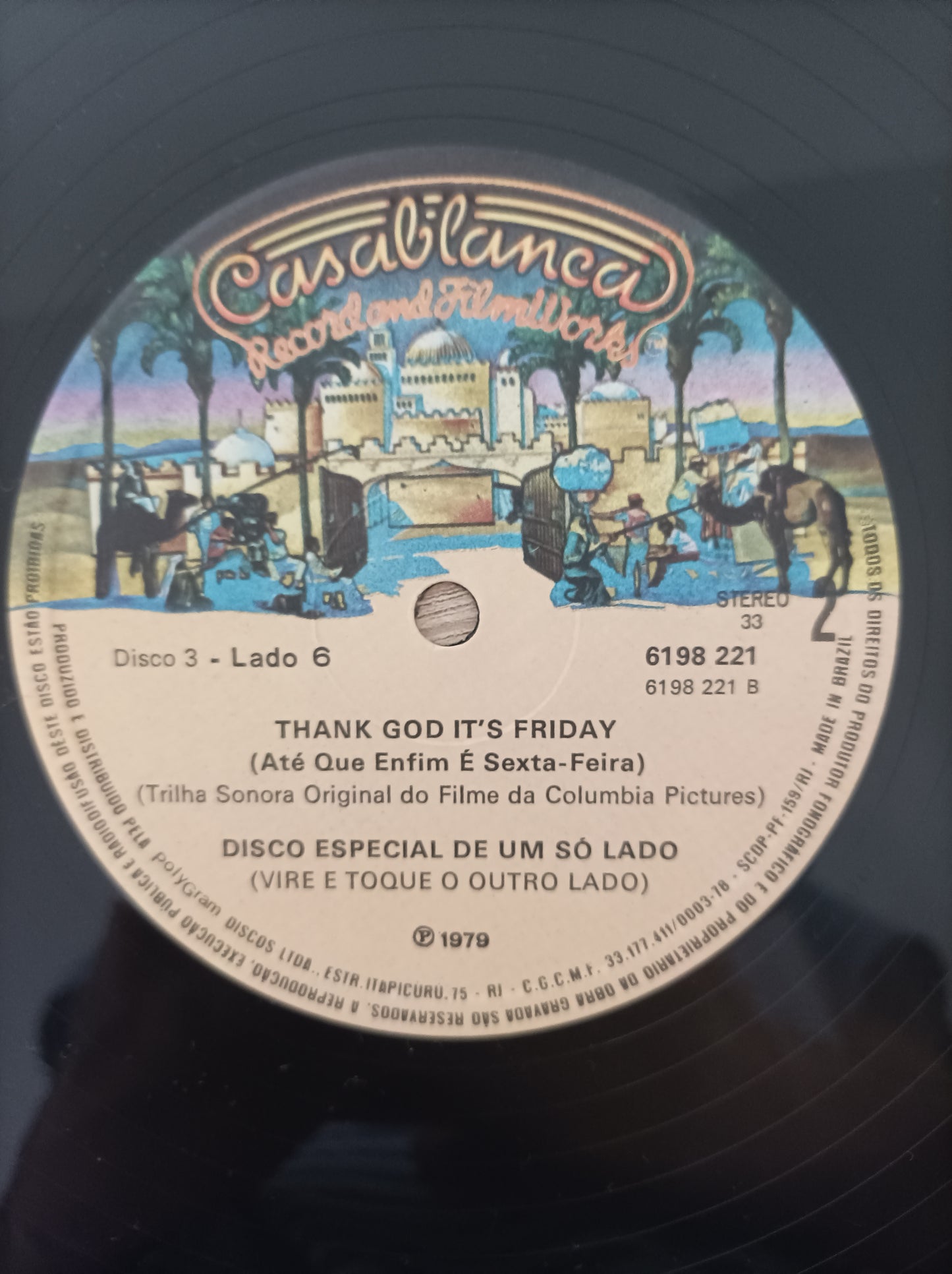 Lp Vinil Thank God It's Friday Com encartes