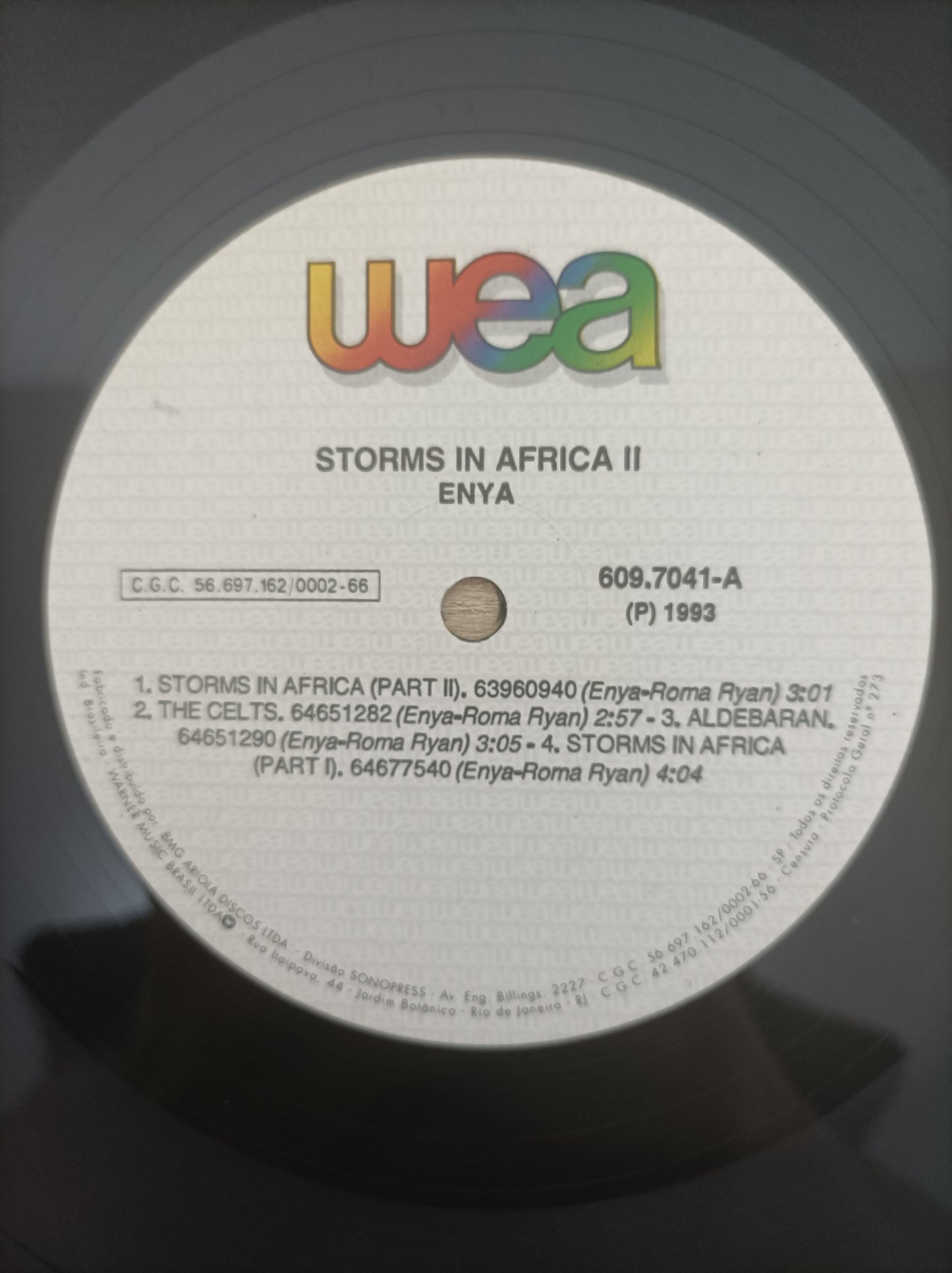 Lp Vinil Enya Storms in Africa