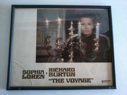 Quadro Sophia Lauren & Richard Burton - The Voyage (1974)
