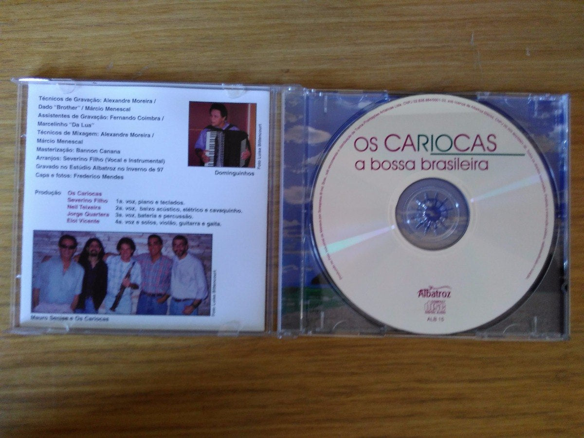 Cd Os Cariocas A Bossa Brasileira