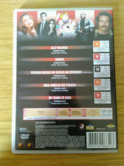 DVD - Promocional Séries De Tv