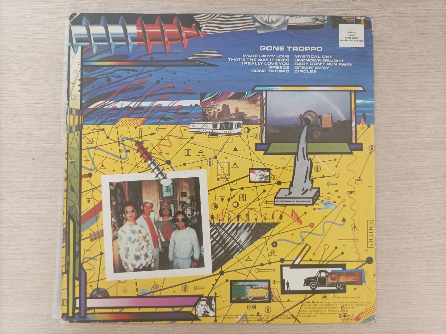 Lp Vinil George Harrison Gone to Lunch Com encarte