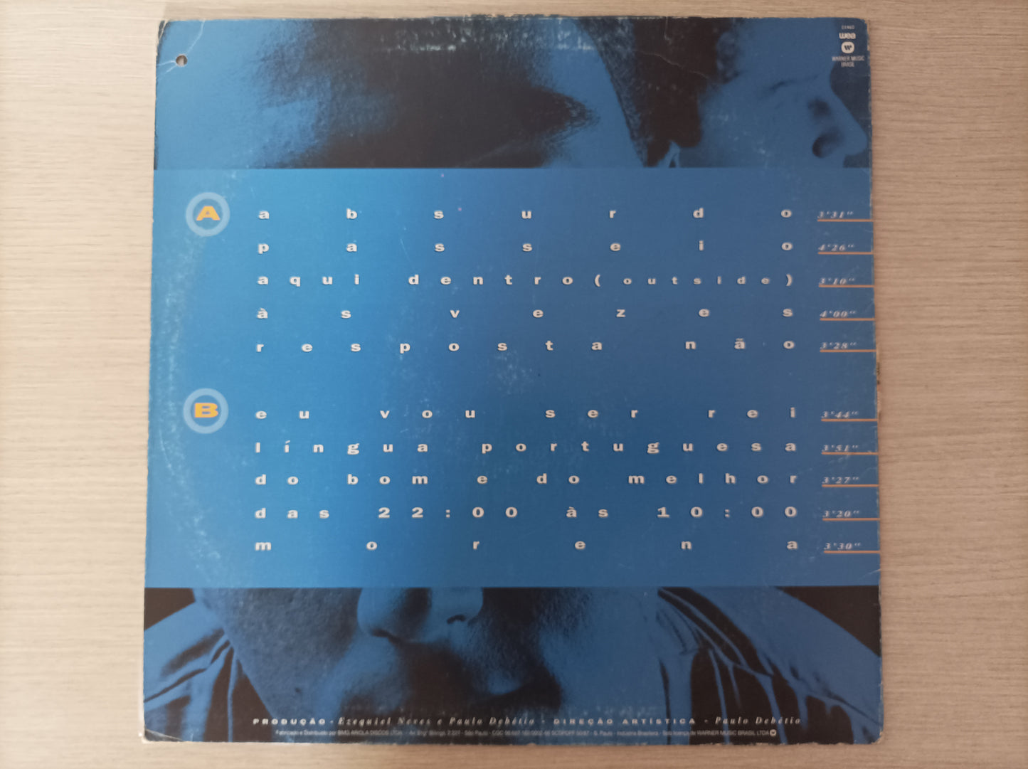 Lp Vinil MR-2 1992 Com encarte