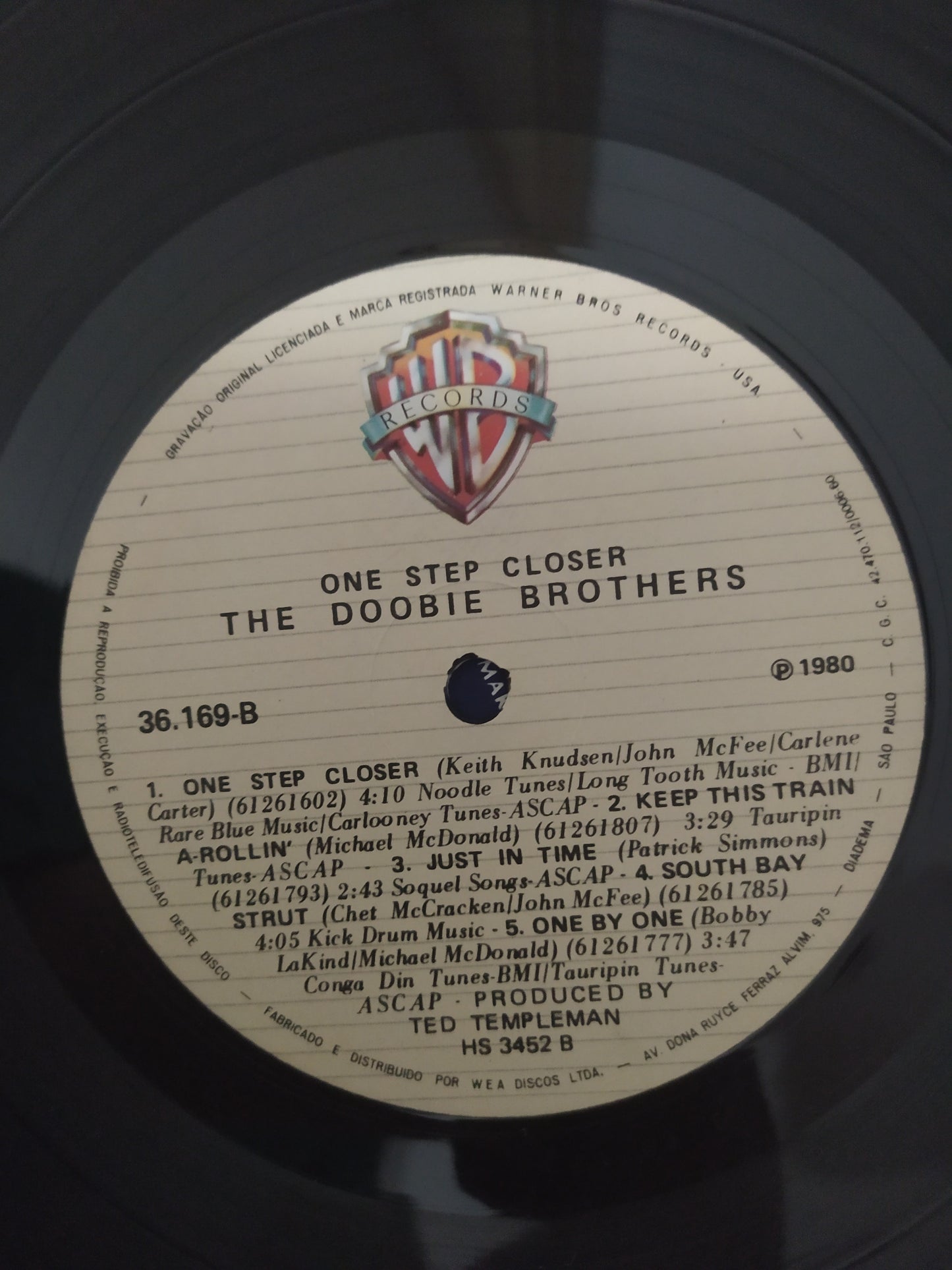 Lp Vinil The Doobie Brothers One Step Closer Com Encarte