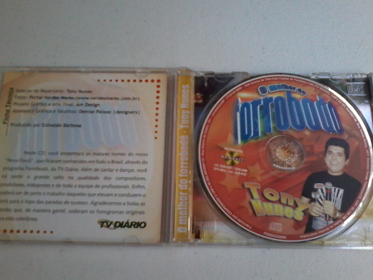 Cd O Melhor Do Forrobodó