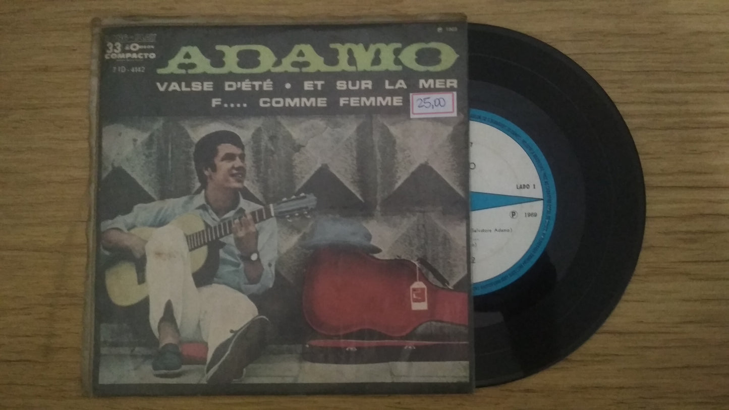 Lp Vinil Compacto Adamo Valse De'te