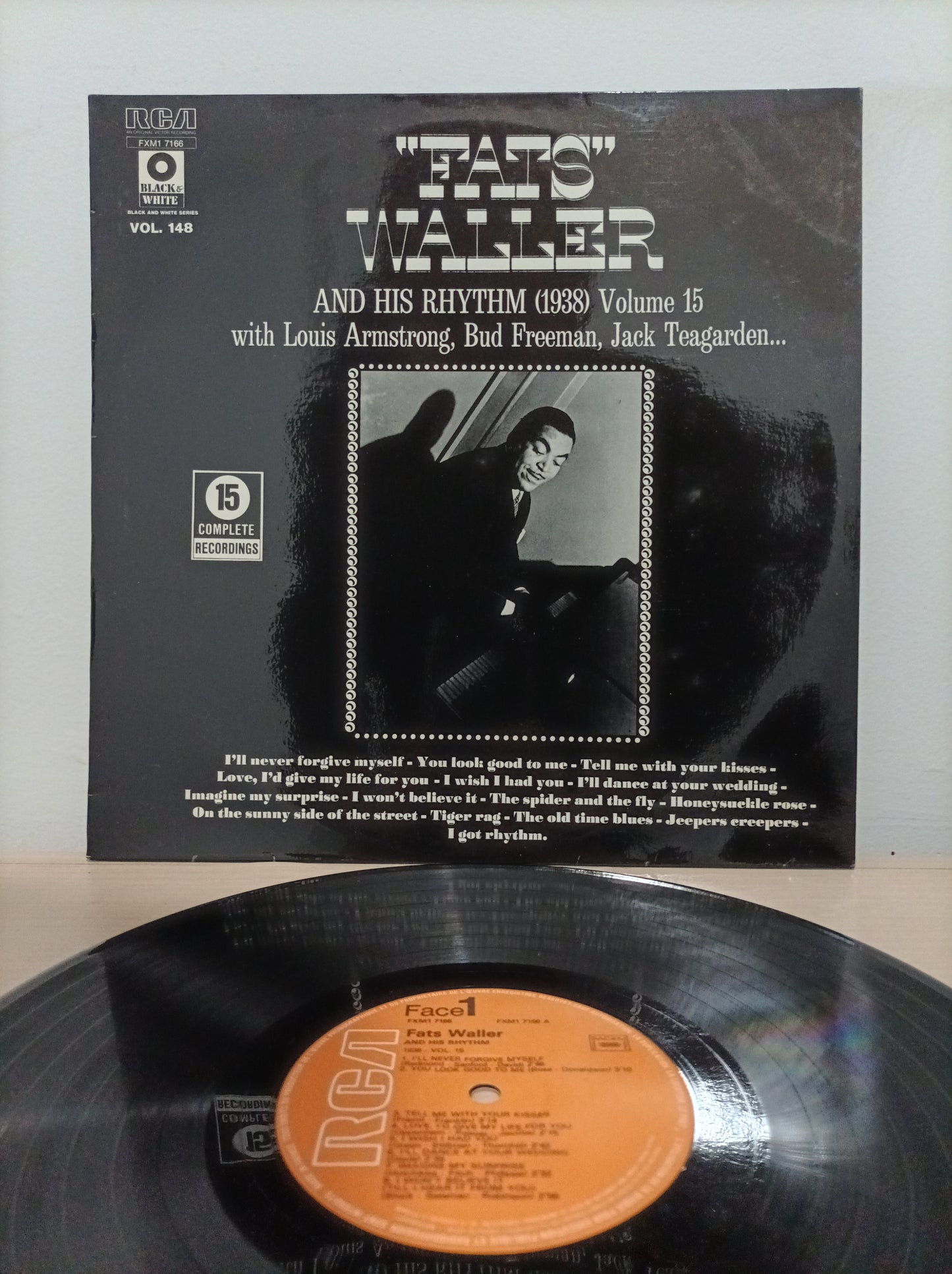 Lp Vinil Fats Waller And His Rhythm Vol. 15 Importado