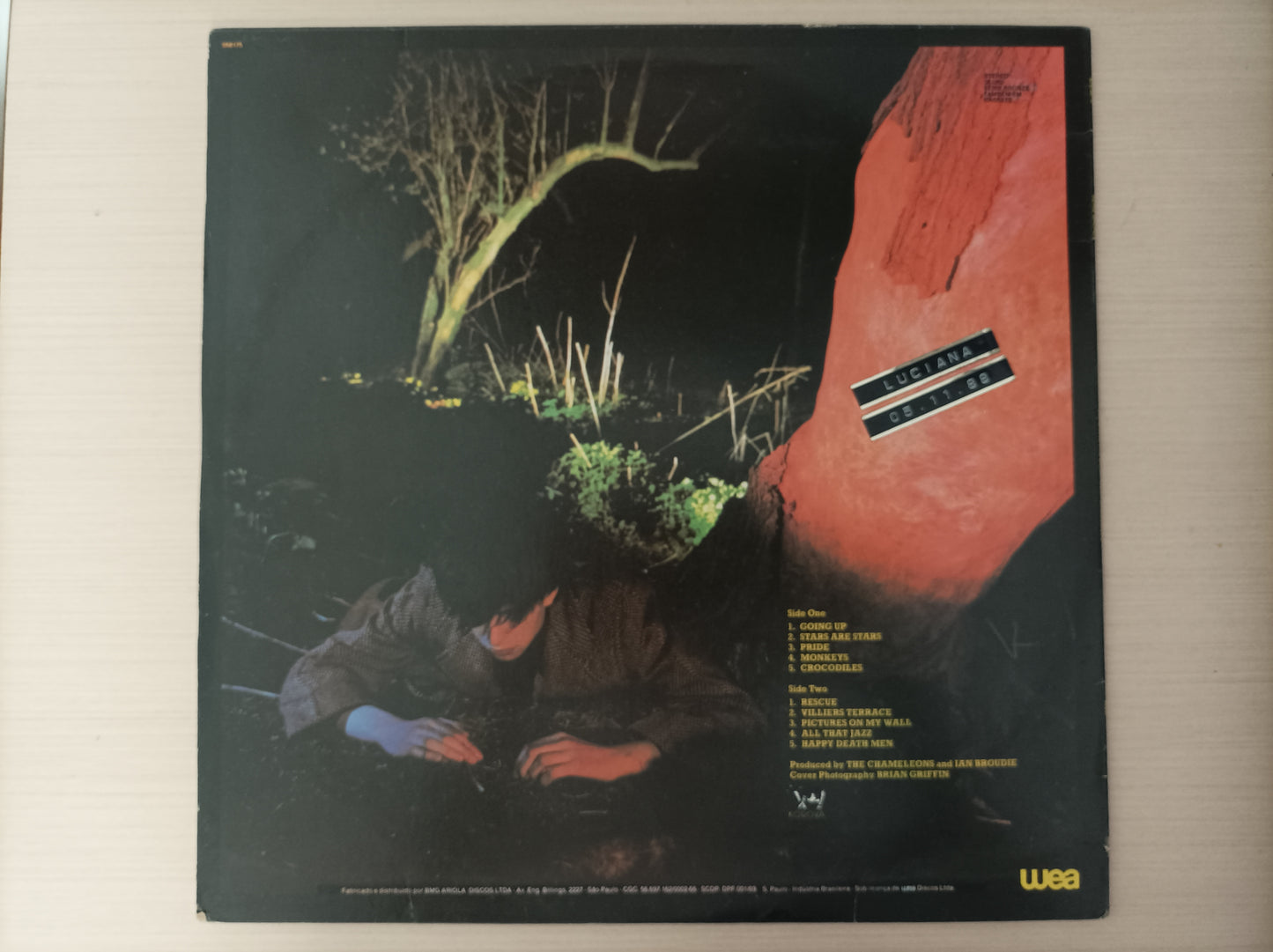 Lp Vinil Echo & The Bunnymen Crocodiles Com encarte