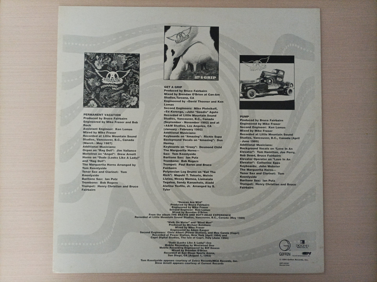 Lp Vinil Aerosmith Big Ones Duplo Com encartes