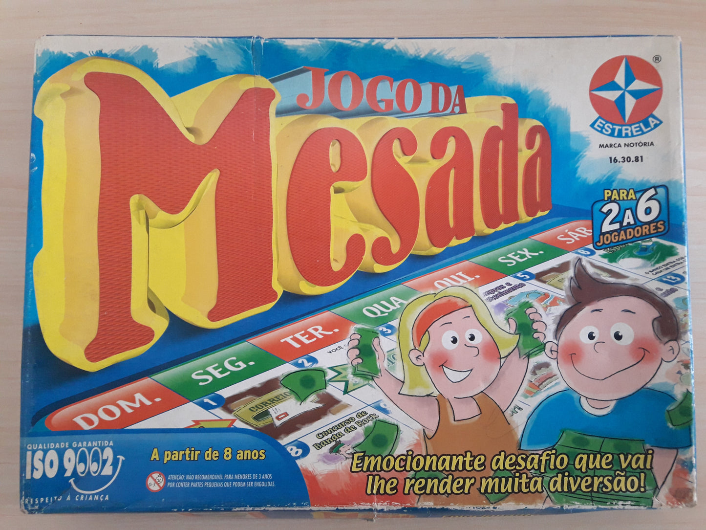 Jogo Tabuleiro da Mesada Estrela