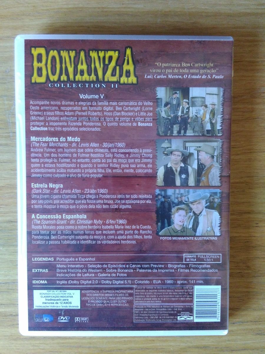 DVD - Bonanza Vol. V