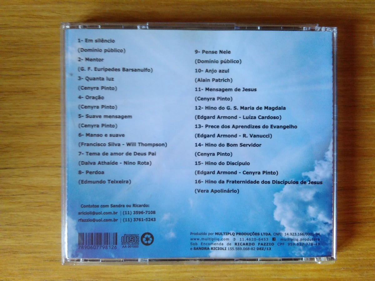 Cd Sandra Ricaro Fazzio Musica Harmonização