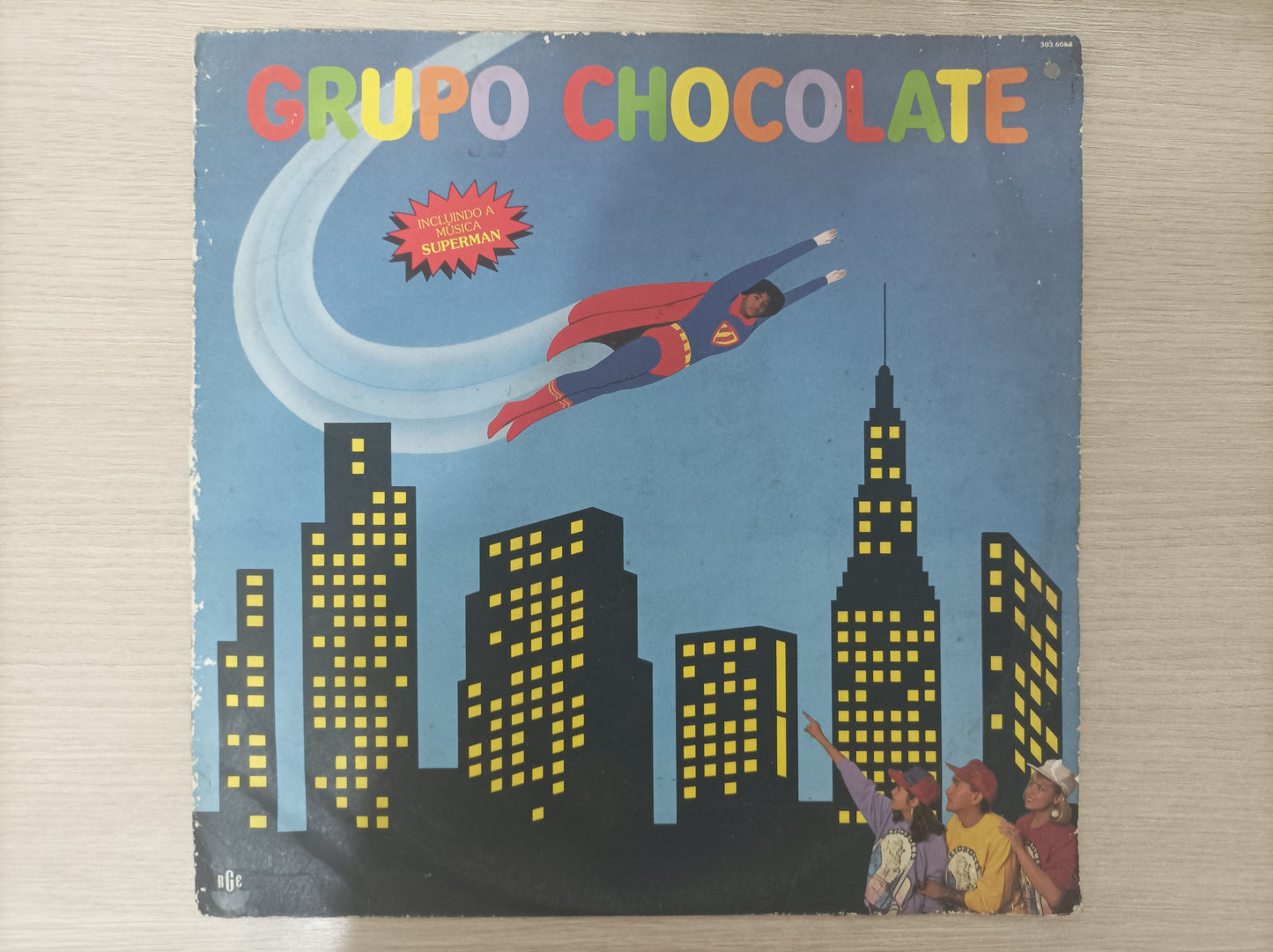 Lp Vinil Grupo Chocolate 1987