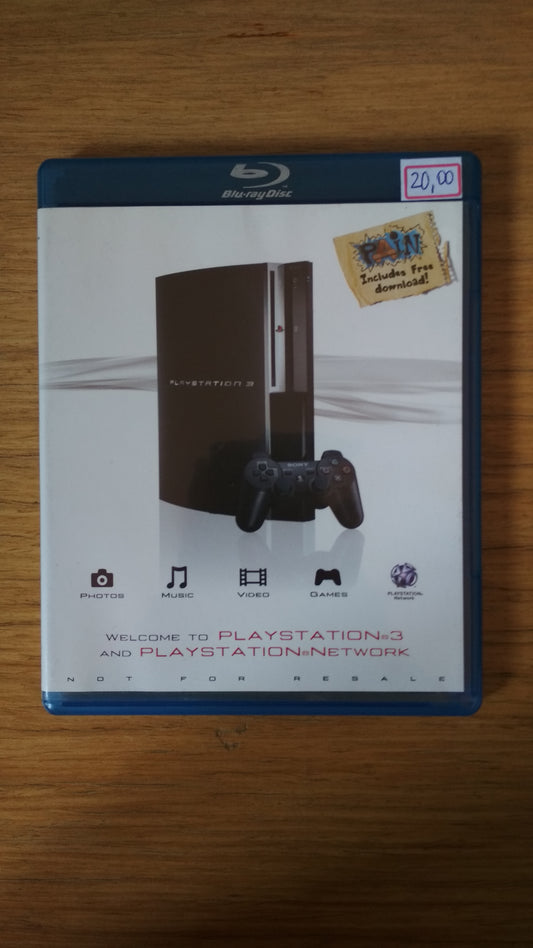 Blu-ray Welcome to PlayStation 3