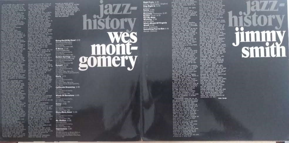 Lp Vinil Wes Montgomery Jimmy Smith Jazz History Vol 1 Duplo