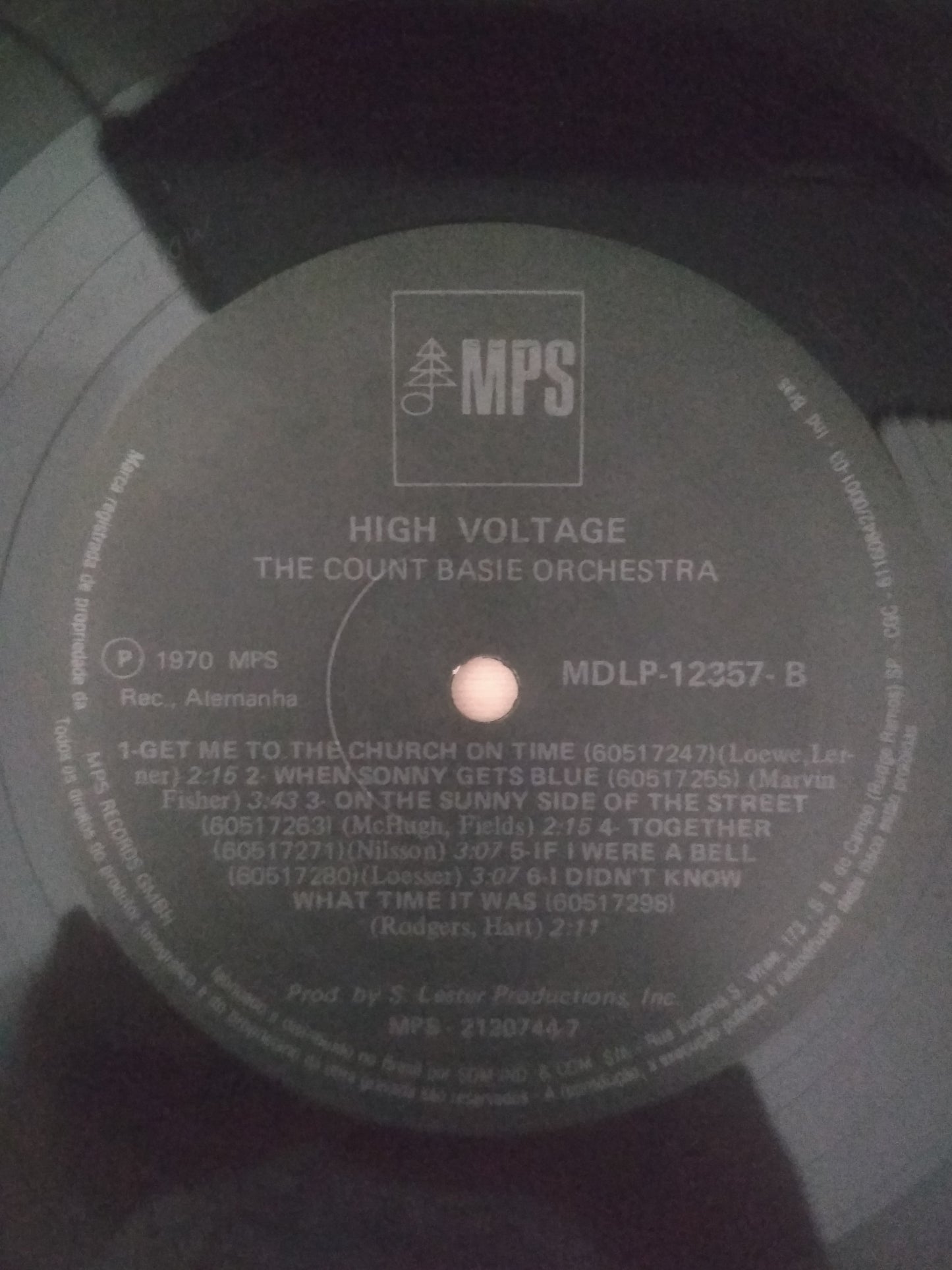 Lp Vinil The Count Basie Orchestra High Voltage Capa Dupla