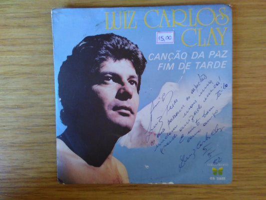 Lp Vinil Compacto Luiz Carlos Clay Canção Da Paz