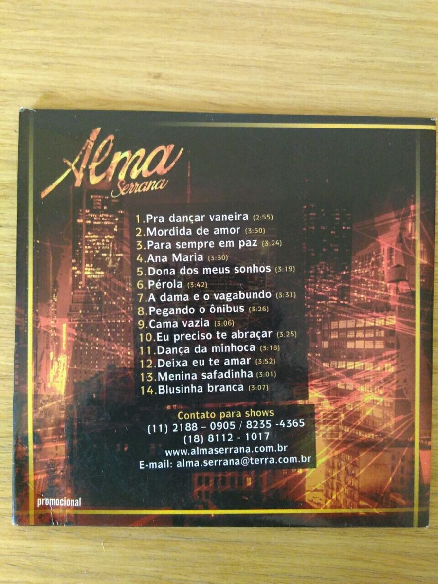 Cd Alma Serrana O Novo Som Do Alma