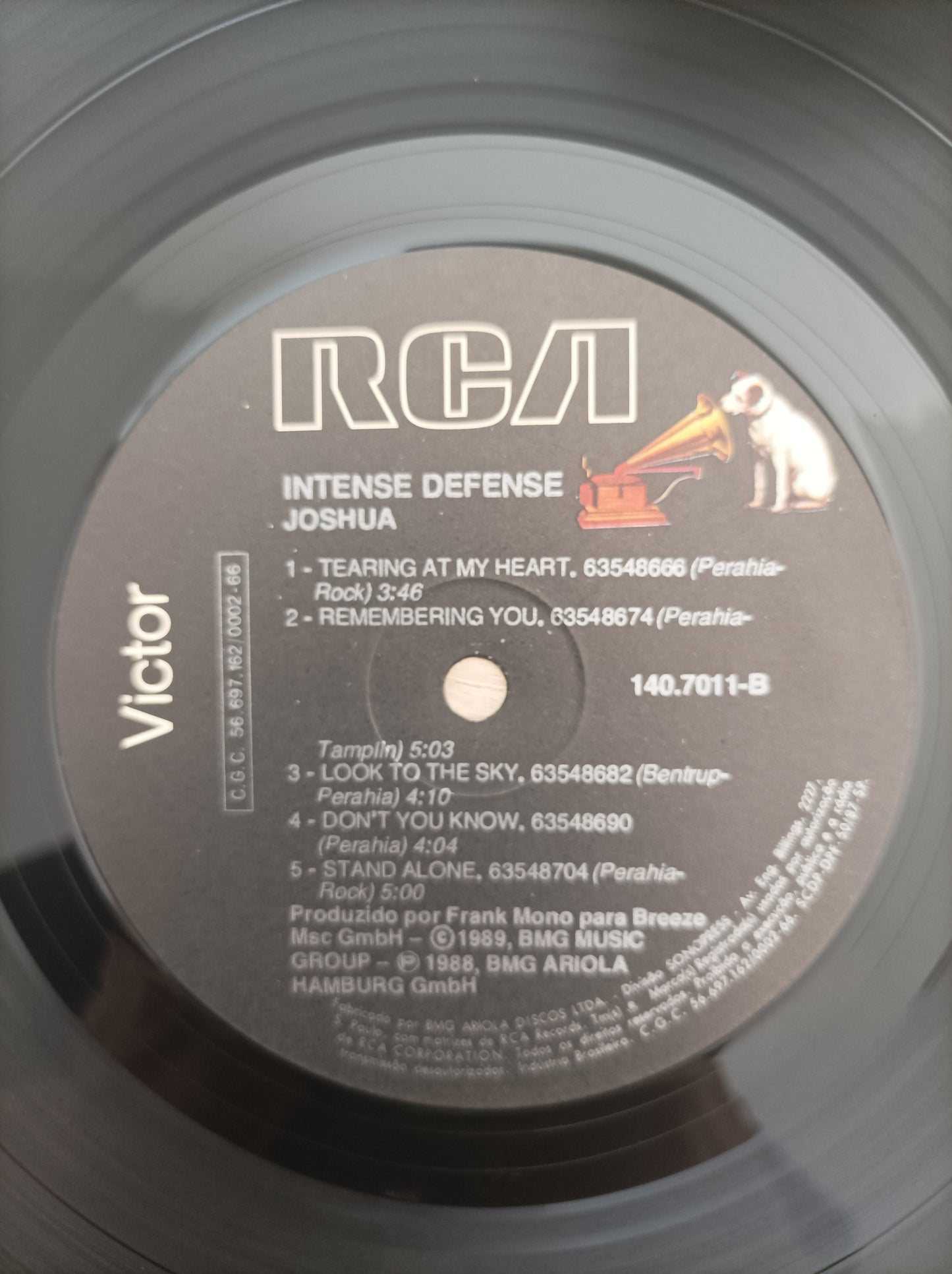 Lp Vinil Joshua Intense Defense