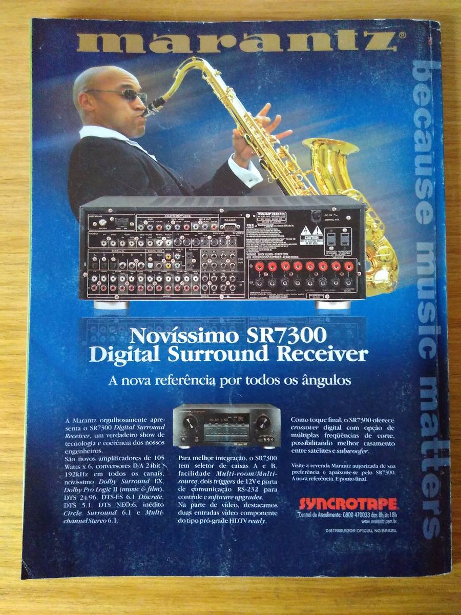 Revista Home Theater Verdadeiro Cinema Em Casa #85
