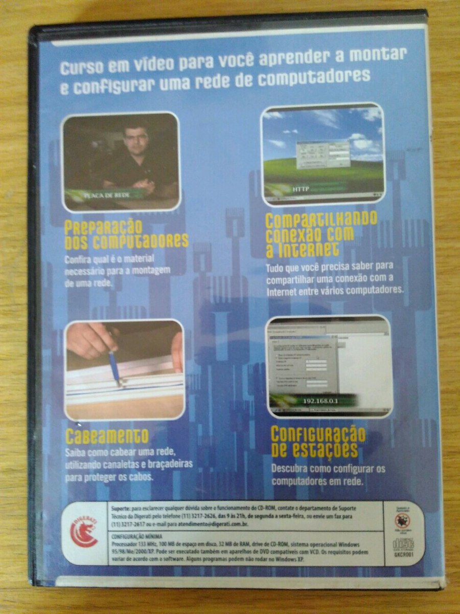 Cd Pc Montagem E Configuração De Redes Vol. 1