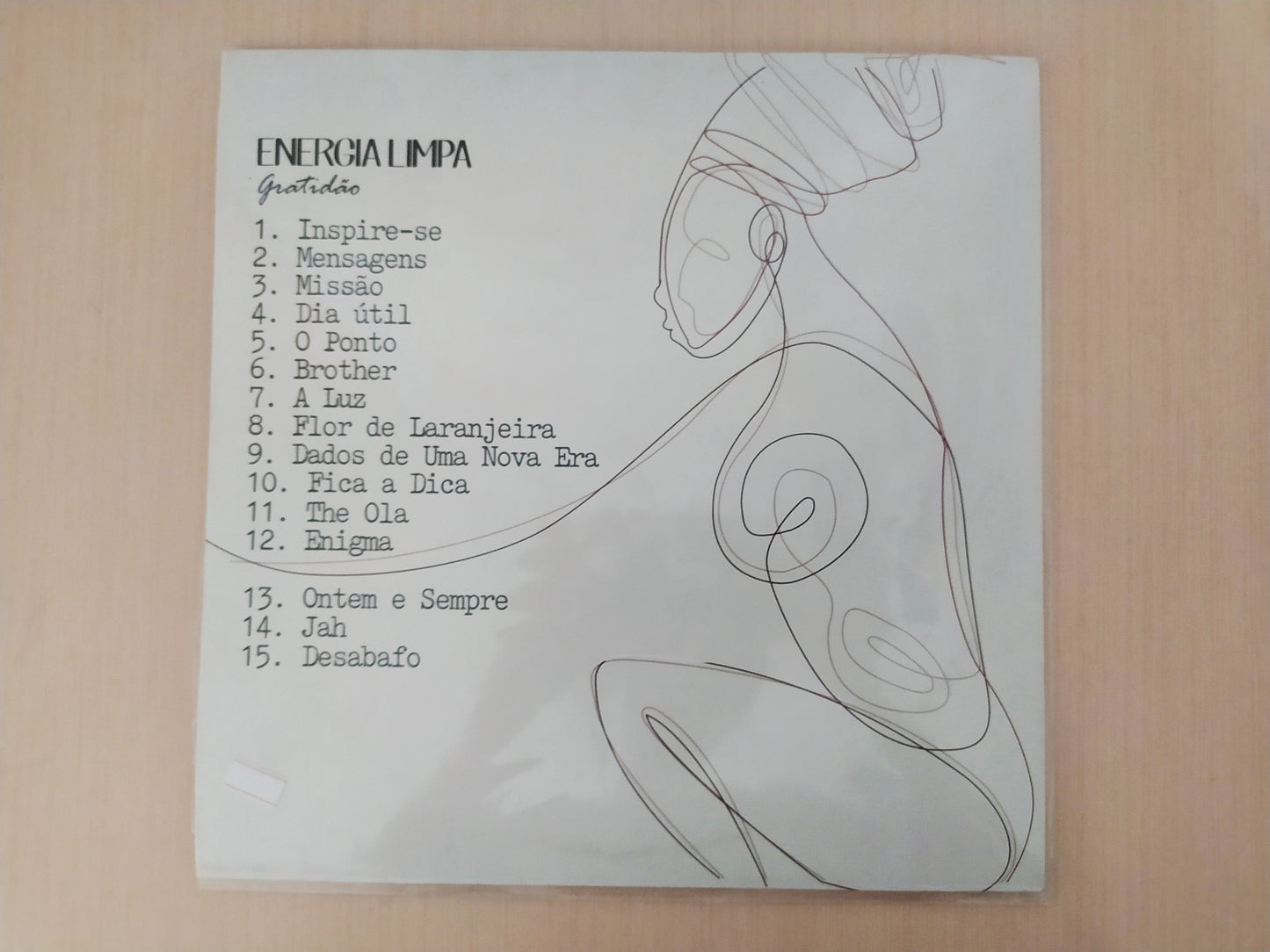 Lp Vinil Energia Limpa Gratidão Com Encarte