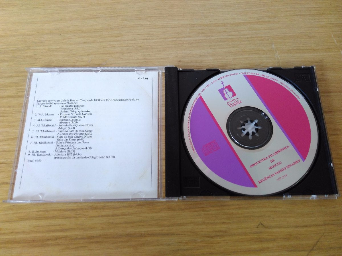 Cd Concertos De Vinólia