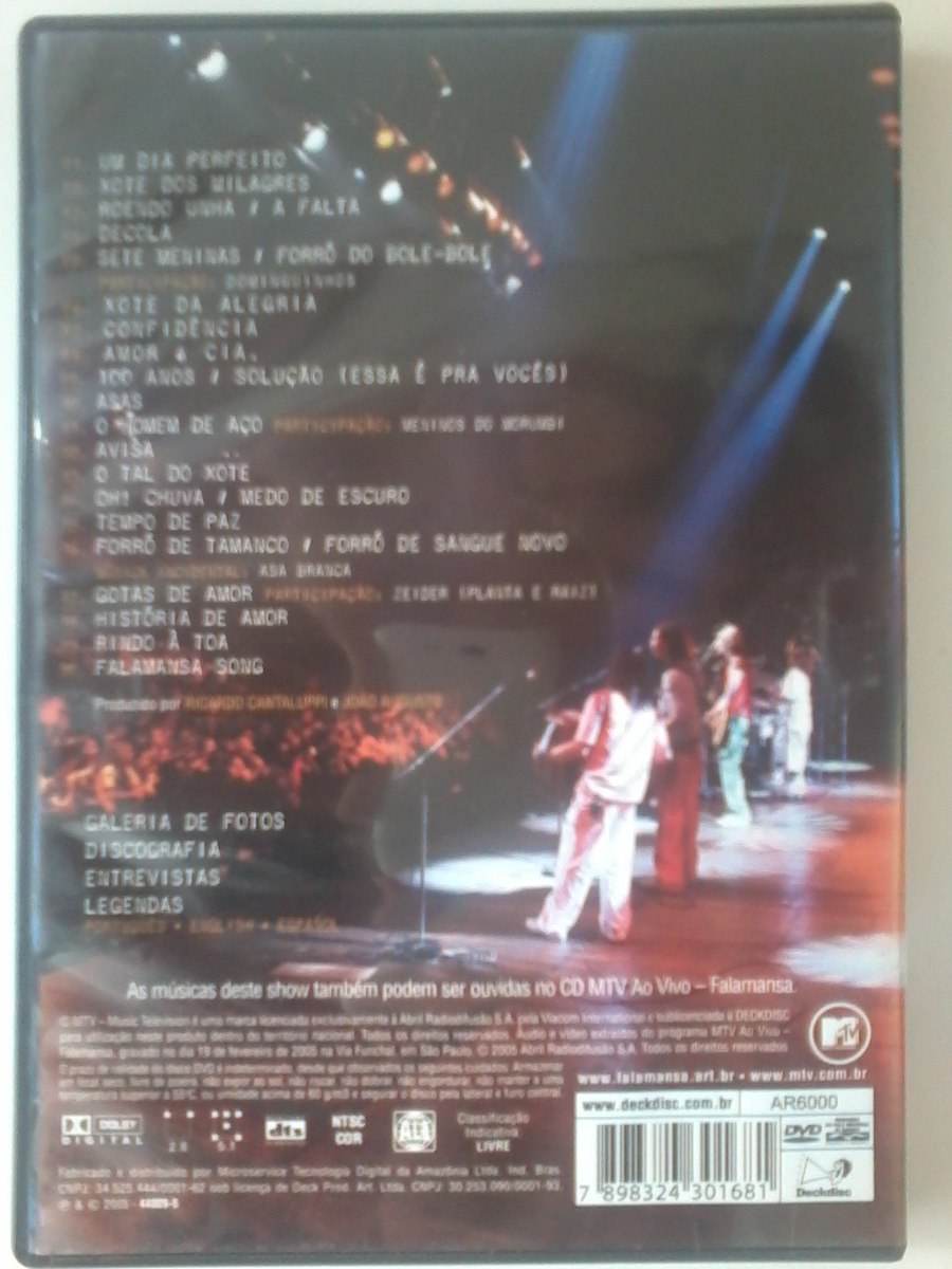 DVD - Falamansa