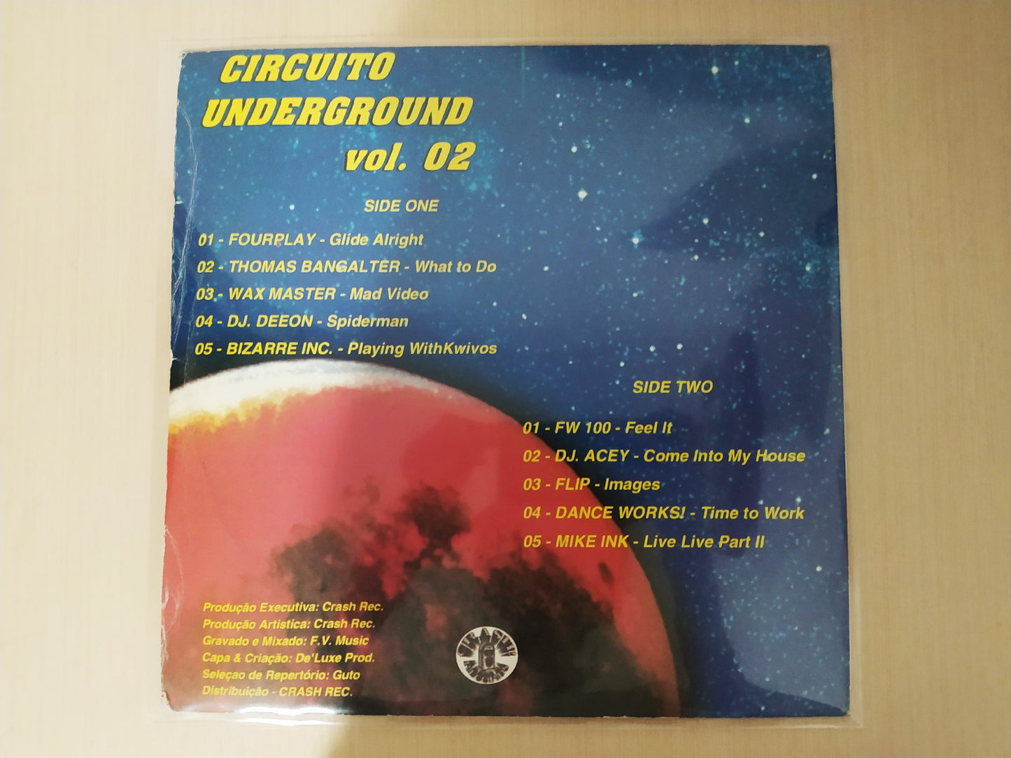Lp Vinil Circuito Underground Vol. 2