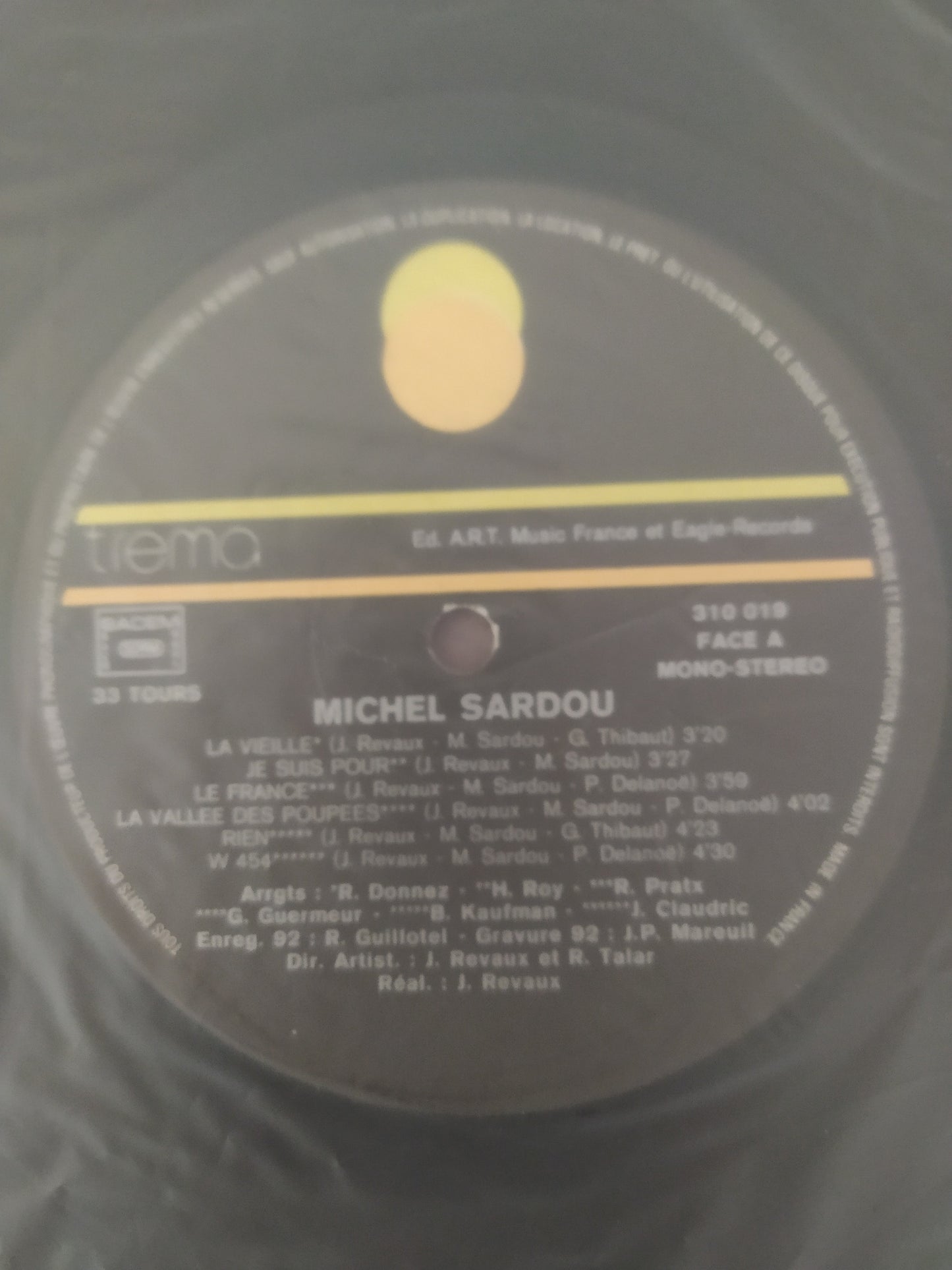 Lp Vinil Michel Sardou