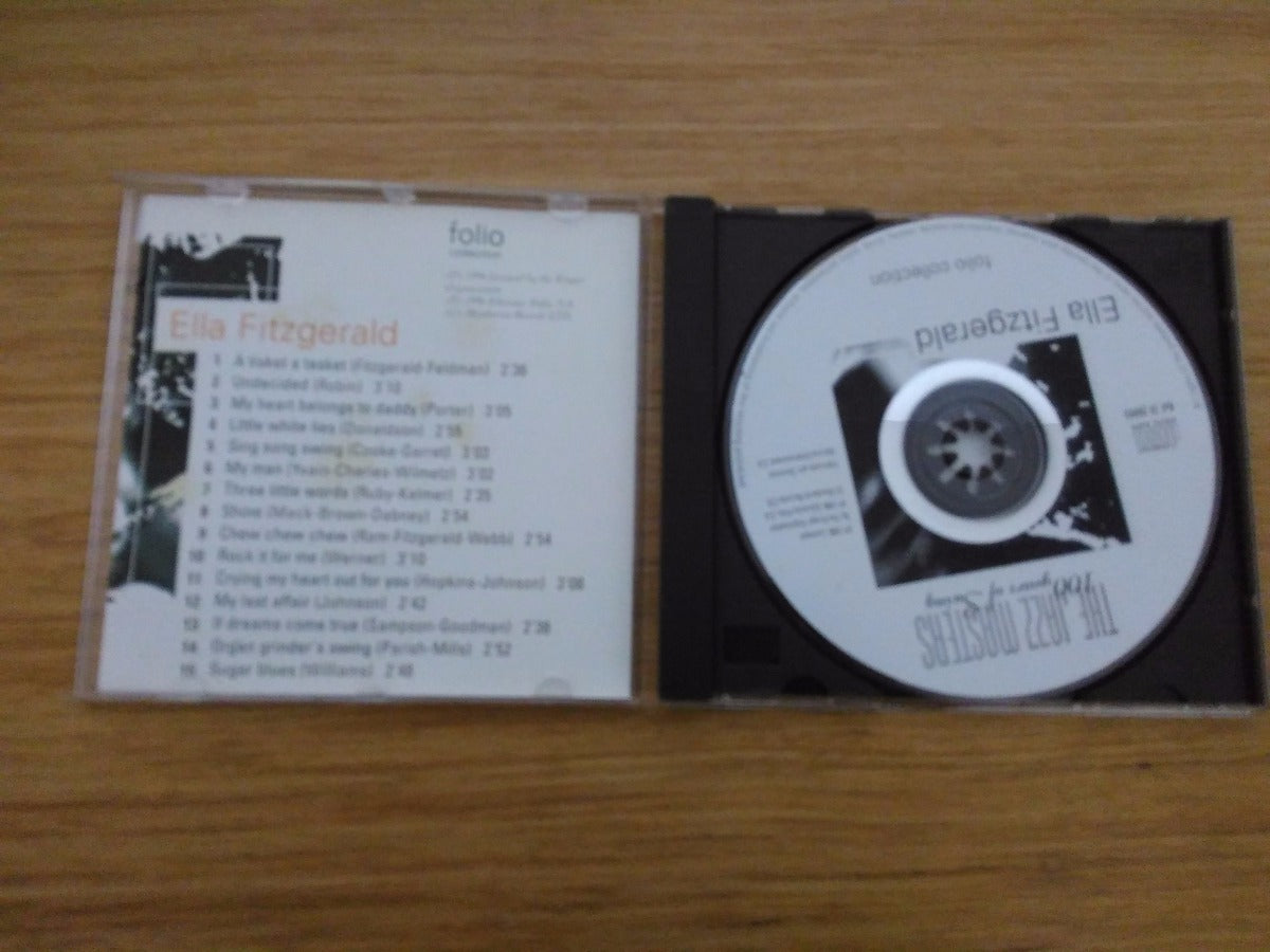 Cd Ella Fitzgerald The Jazz Masters Folio Collec