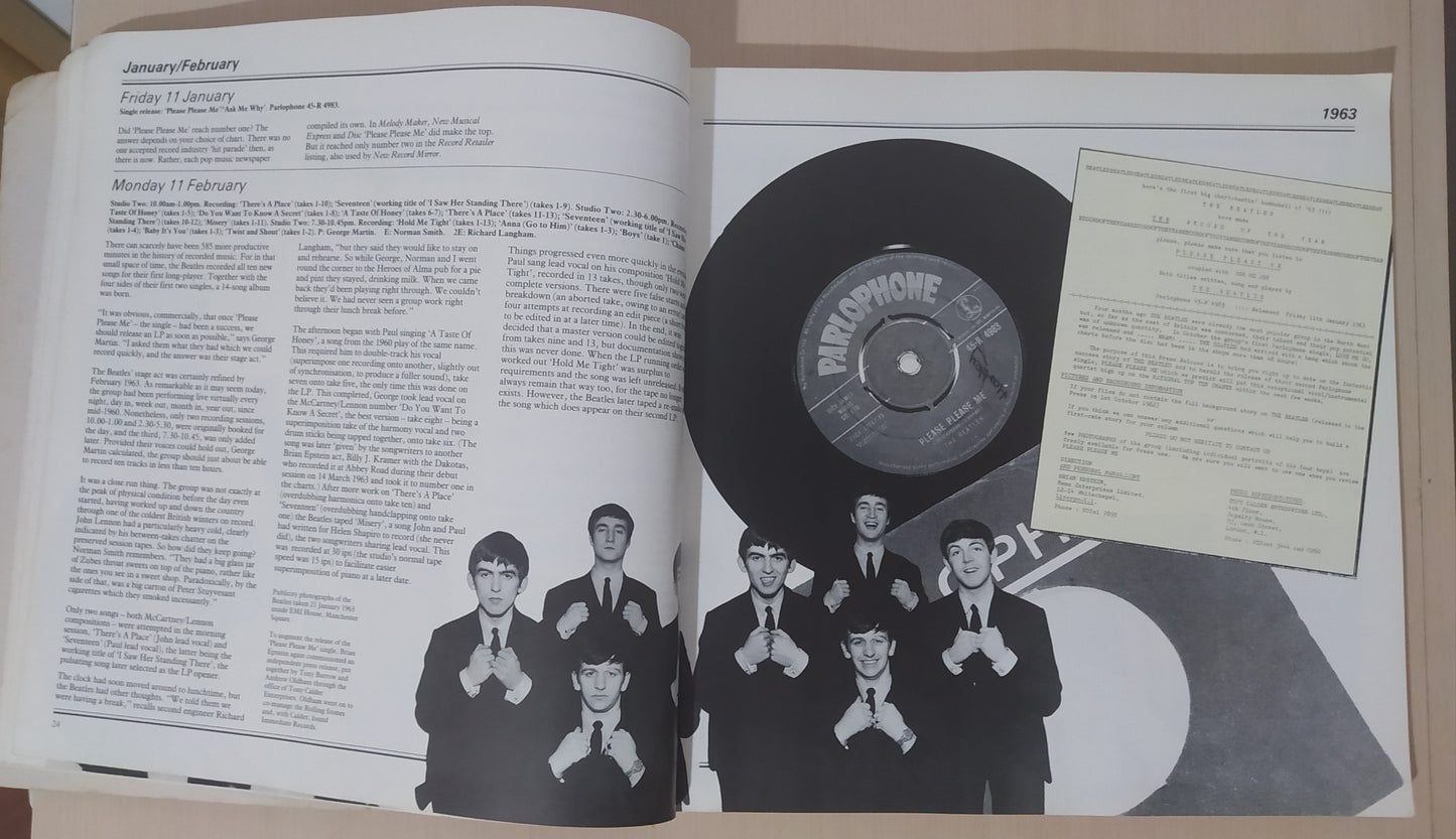 Livro The Complete Beatles Recording Sessions Mark Lewisohn