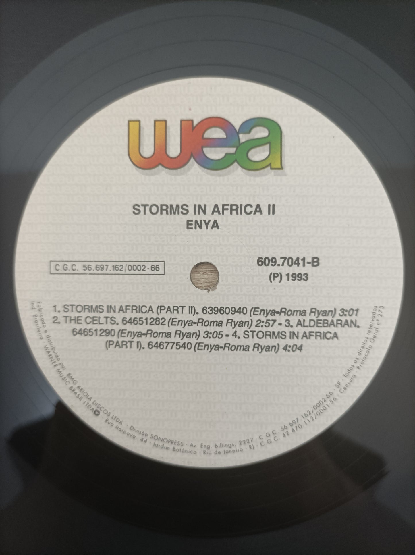 Lp Vinil Enya Storms in Africa