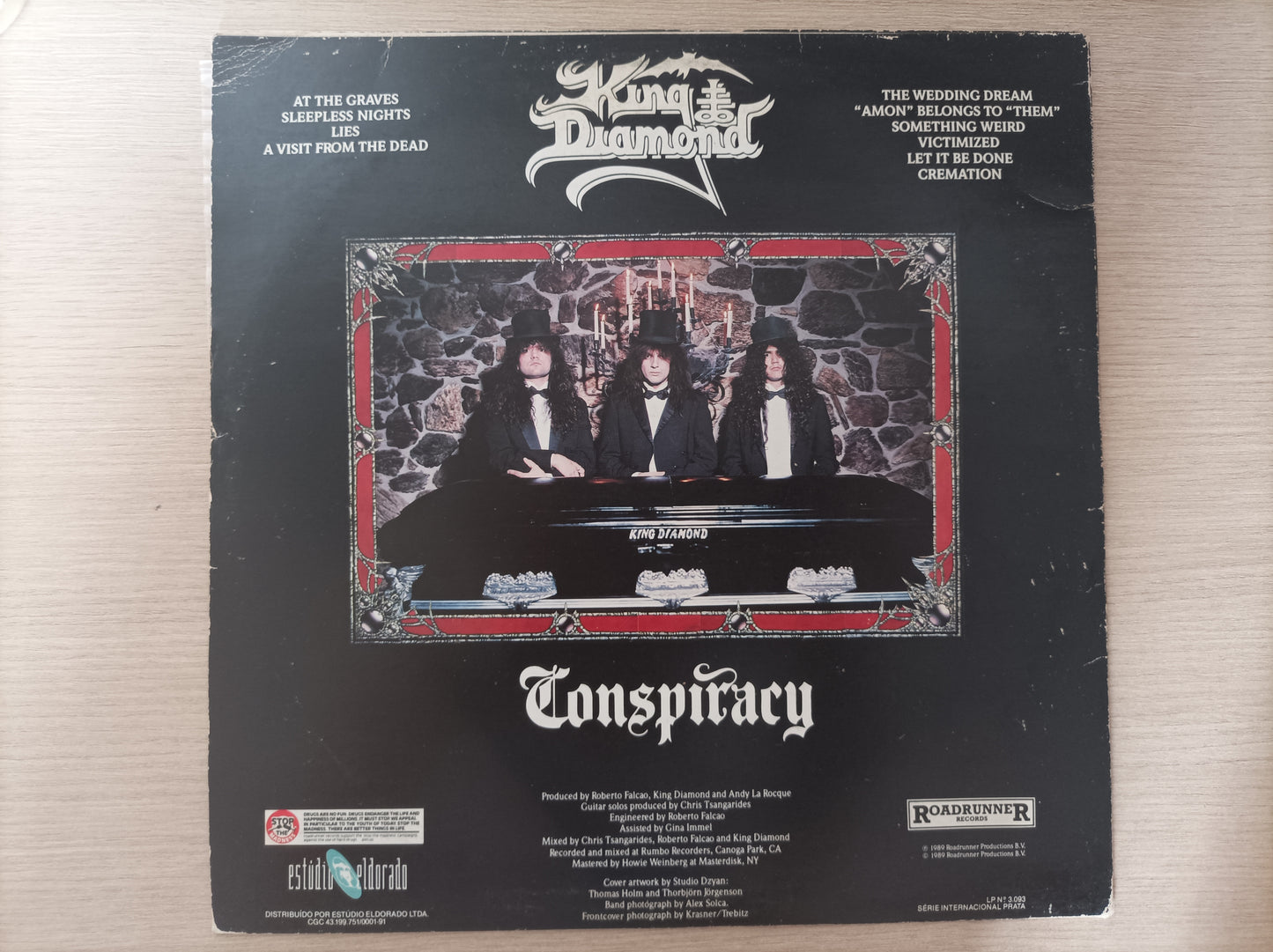 Lp Vinil King Diamond Conspiracy Com encarte