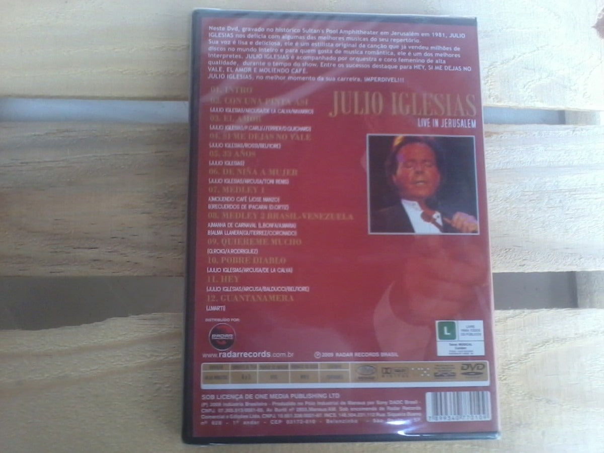 DVD - Julio Iglesias