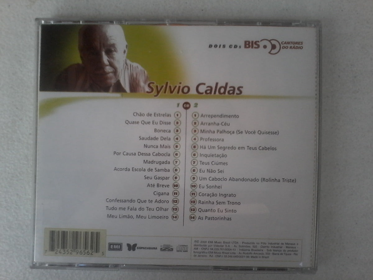 Cd Sylvio Caldas Bis Duplo
