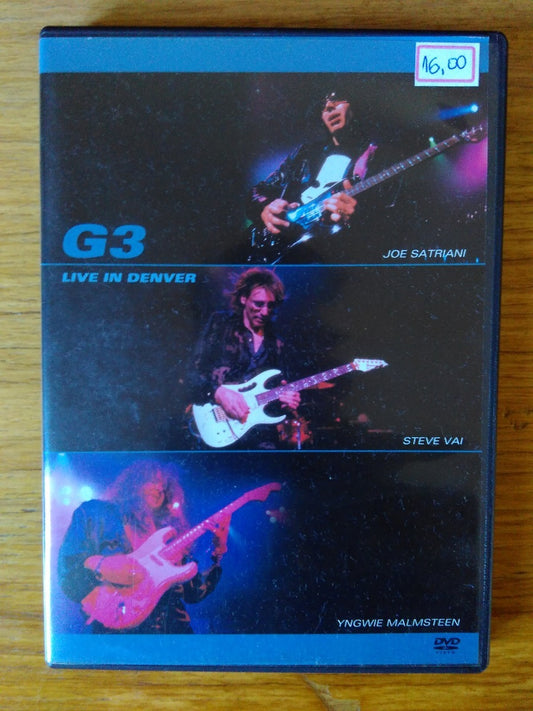 DVD - G3 Live in Denver