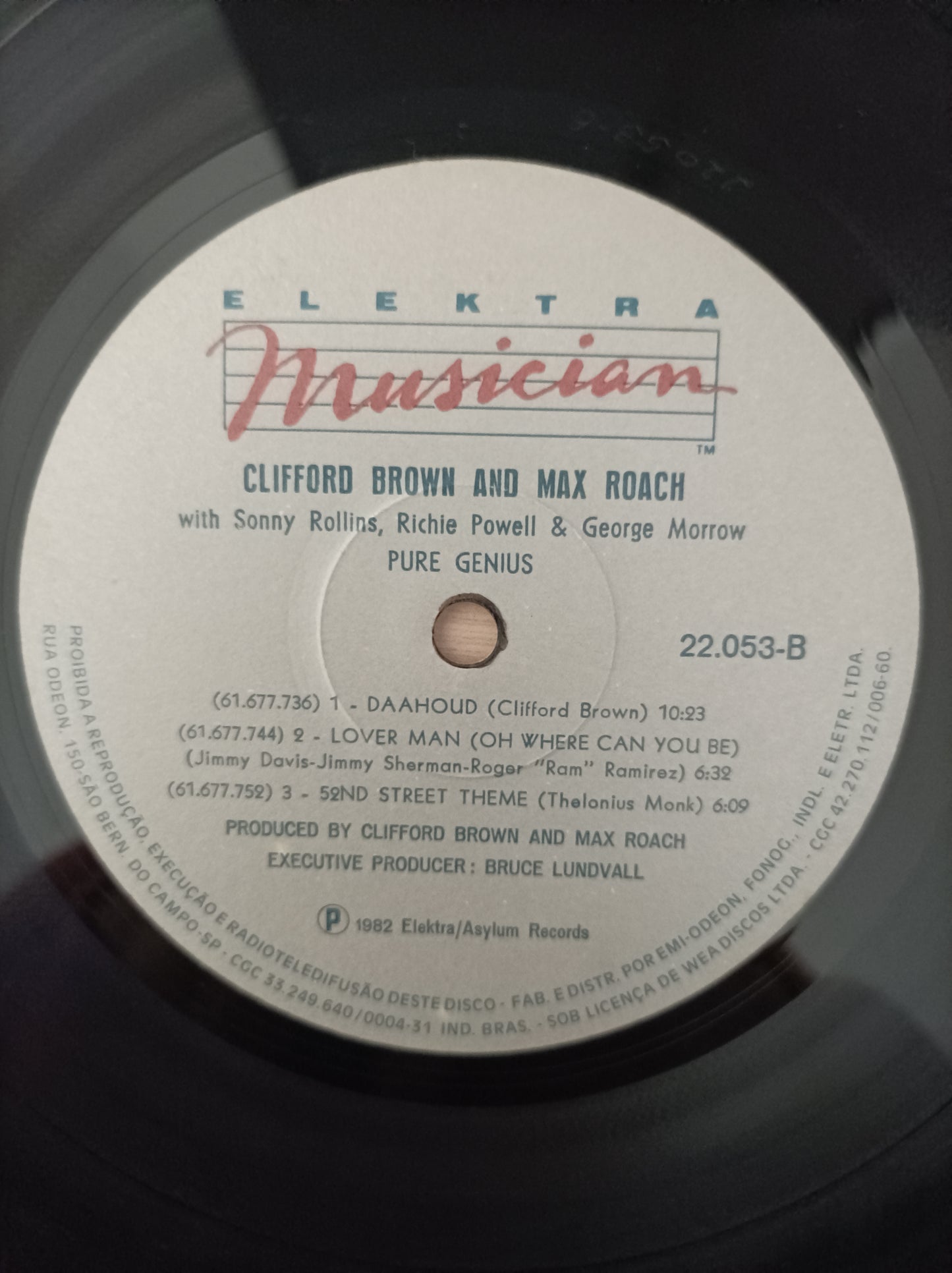 Lp Vinil Clifford Brown & Max Roach Pure Genius Vol. 1