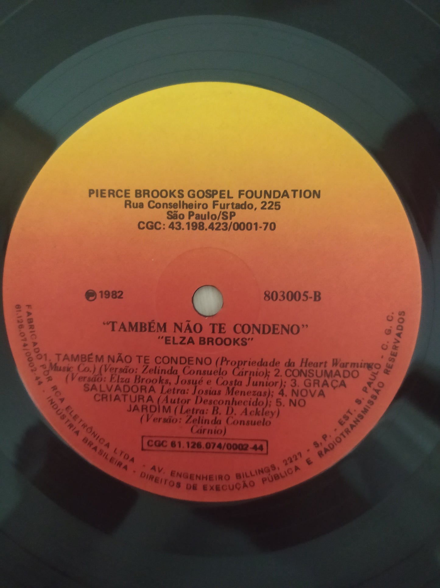 Lp Vinil Elza Brooks Interpreta