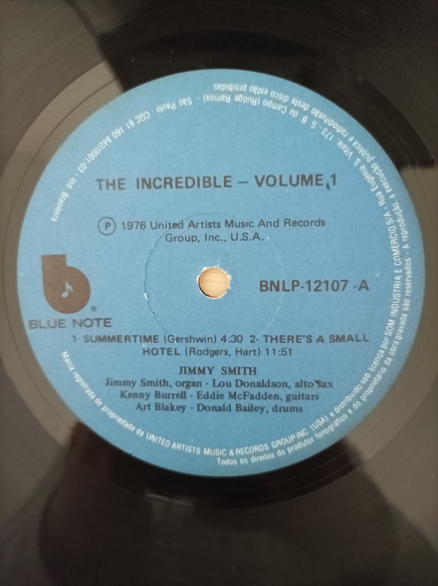 Lp Vinil Jimmy Smith At the organ